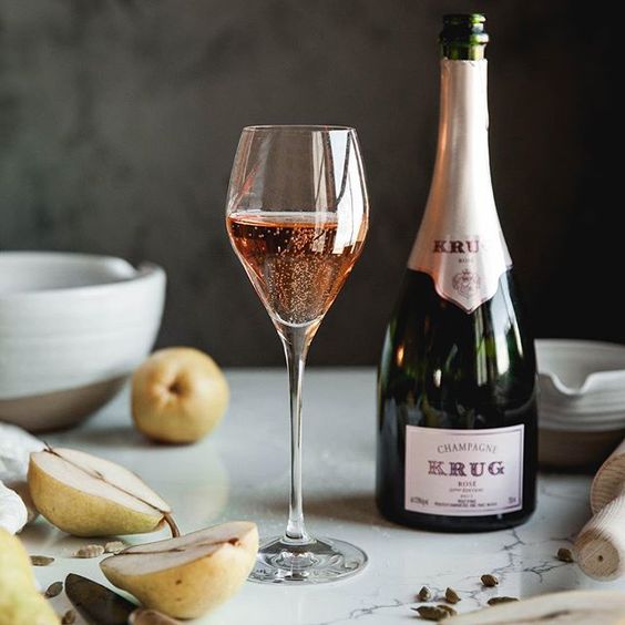 Sweet moments in the making with Krug Rosé Regram via Bquxc3OBfnd