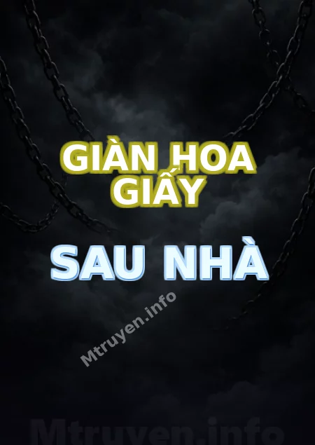 Giàn Hoa Giấy Sau Nhà
